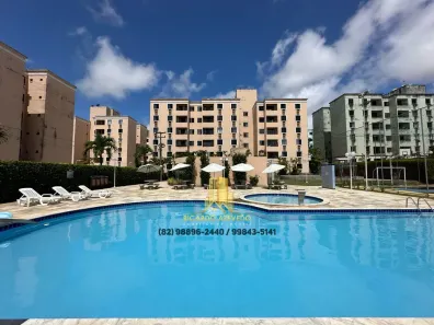 Apartamento com 3 Quartos para alugar, 67m² no Antares, Maceió