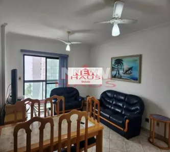 Apartamento com 2 Quartos para venda ou aluguel, 80m² no Caiçara, Praia Grande