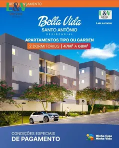 Apartamento com 2 Quartos à venda, 47m² no Santo Antônio, Louveira
