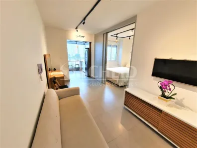 Flat com 1 Quarto à venda, 33m² no Chácara Santo Antônio (Zona Sul), São Paulo