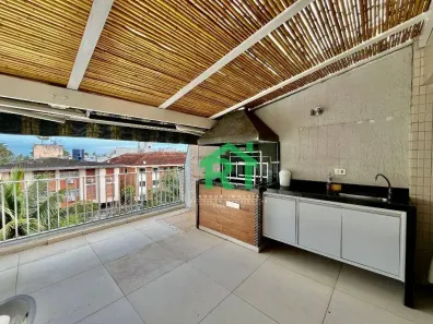 Cobertura com 3 Quartos à venda, 137m² no Enseada, Guarujá
