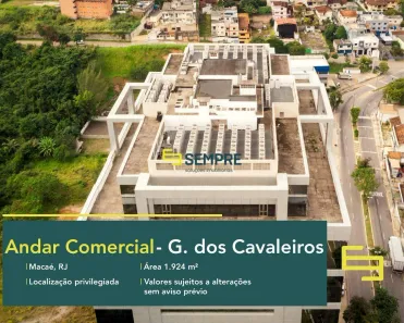 Sala Comercial para alugar, 1925m² no Granja dos Cavaleiros, Macaé