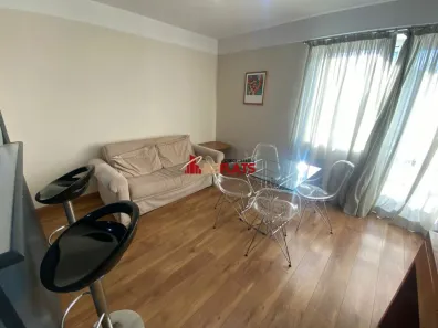 Flat com 1 Quarto para alugar, 42m² no Cerqueira César, São Paulo