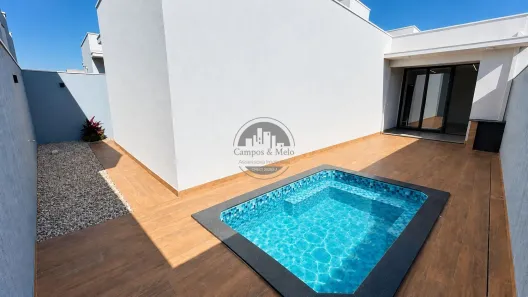 Casa com 3 Quartos à venda, 130m² no Residencial Campos de Piemonte, Araraquara