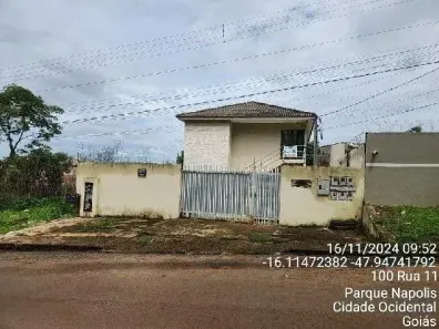 Apartamento com 2 Quartos à venda, 50m² no Parque Nápolis A, Cidade Ocidental