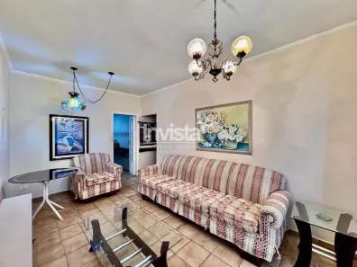 Apartamento com 2 Quartos para alugar, 70m² no Gonzaga, Santos