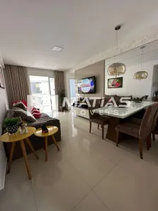 Apartamento com 3 Quartos para alugar, 80m² no Muquiçaba, Guarapari