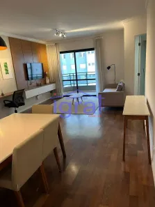Apartamento com 3 Quartos para alugar, 100m² no Cidade Monções, São Paulo