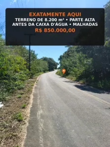 Lote/Terreno à venda, 8200m² no Açu da Torre, Mata de São João