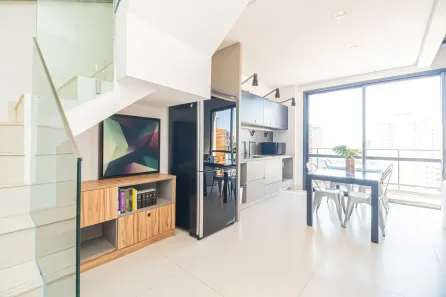 Apartamento com 1 Quarto para alugar, 75m² no Vila Nova Conceição, São Paulo