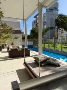 Apartamento com 3 Quartos para alugar, 106m² no Jurerê, Florianópolis