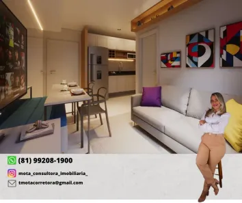 Apartamento com 2 Quartos à venda, 34m² no Jiquiá, Recife