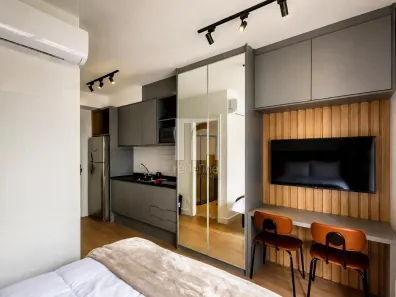 Apartamento para alugar, 21m² no Vila Firmiano Pinto, São Paulo