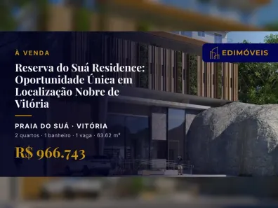 Apartamento com 2 Quartos à venda, 63m² no Praia do Suá, Vitória