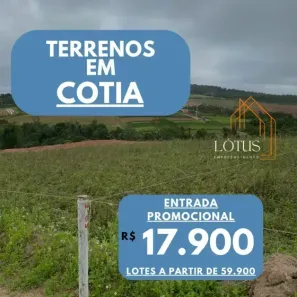 Lote/Terreno à venda, 500m² no Centro (Caucaia do Alto), Cotia