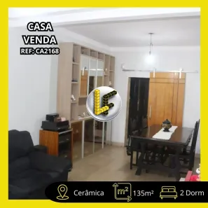 Casa com 2 Quartos à venda, 135m² no Cerâmica, São Caetano do Sul
