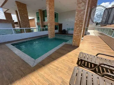 Apartamento com 2 Quartos à venda, 77m² no Guilhermina, Praia Grande