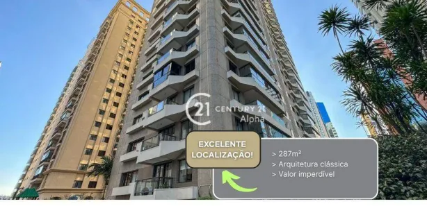 Apartamento com 4 Quartos à venda, 287m² no Alphaville Centro Industrial e Empresarial/Alphaville., Barueri