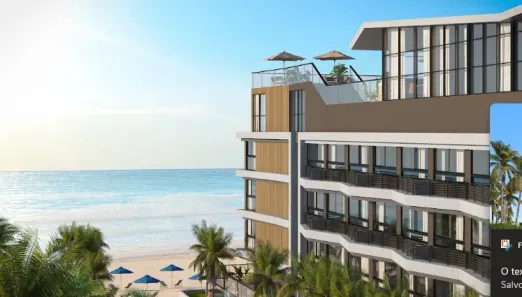 Apartamento com 1 Quarto à venda, 21m² no Porto de Galinhas, Ipojuca