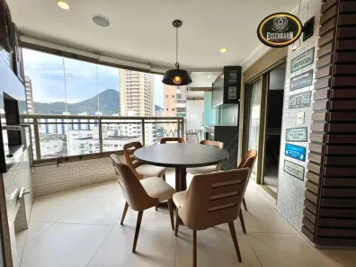 Apartamento com 3 Quartos à venda, 130m² no Canto do Forte, Praia Grande