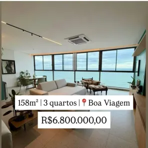 Apartamento com 2 Quartos à venda, 158m² no Boa Viagem, Recife