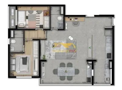 Apartamento com 3 Quartos à venda, 85m² no Butantã, São Paulo