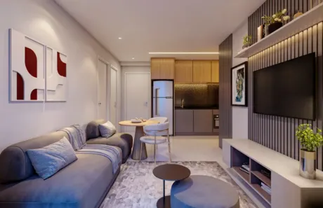 Apartamento com 2 Quartos à venda, 44m² no Santo Amaro, São Paulo