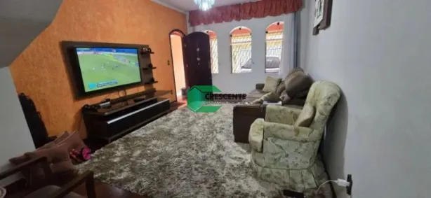 Sobrado com 4 Quartos para alugar, 200m² no Vila Camilópolis, Santo André