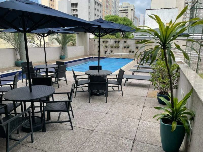 Apartamento com 2 quartos — Centro, Belo Horizonte