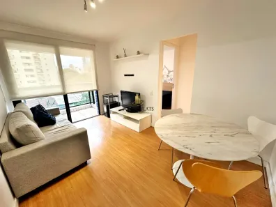 Apartamento com 1 Quarto para alugar, 41m² no Vila Nova Conceição, São Paulo