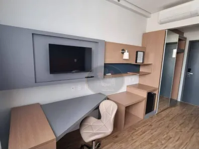 Apartamento com 1 Quarto para venda ou aluguel, 25m² no Pompéia, Santos
