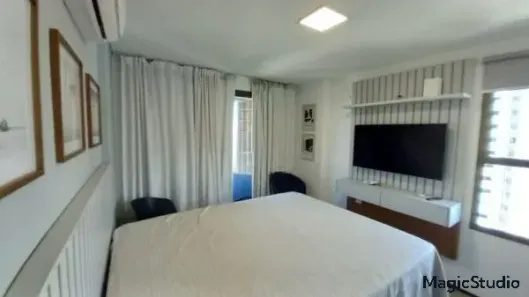 Apartamento com 3 Quartos para alugar, 77m² no Meireles, Fortaleza
