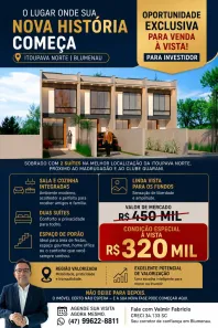 Sobrado com 2 Quartos à venda, 70m² no Itoupava Norte, Blumenau