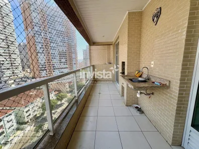 Apartamento com 2 Quartos à venda, 93m² no Gonzaga, Santos
