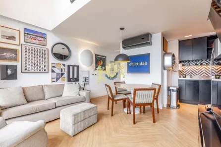 Flat com 1 Quarto à venda, 67m² no Vila Nova Conceição, São Paulo