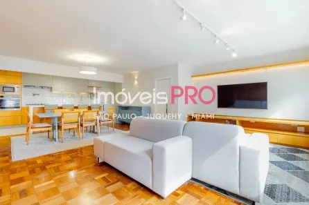Apartamento com 3 Quartos para alugar, 154m² no Santo Amaro, São Paulo