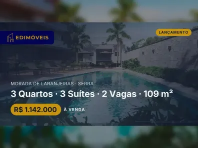 Apartamento com 3 Quartos à venda, 109m² no Morada de Laranjeiras, Serra