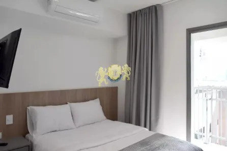 Flat com 1 Quarto para alugar, 23m² no Paraíso, São Paulo
