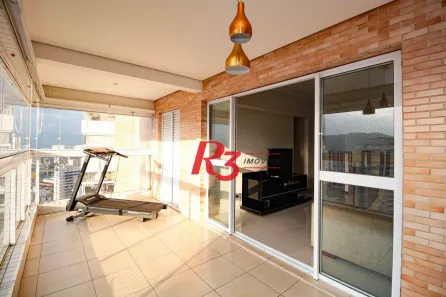Apartamento com 2 Quartos à venda, 109m² no Gonzaga, Santos