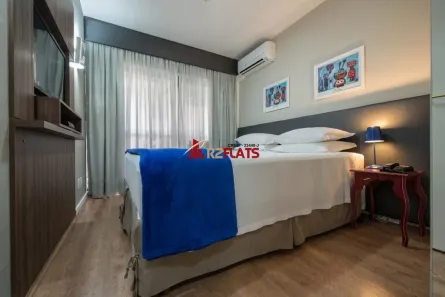 Flat com 1 Quarto à venda, 35m² no Itaim Bibi, São Paulo