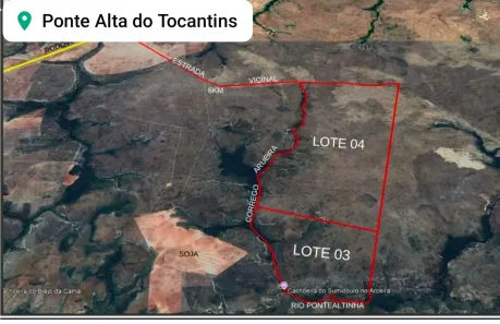 Fazenda/Sítio à venda, 22438300m² no , Ponte Alta do Tocantins
