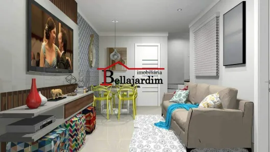 Apartamento com 2 Quartos à venda, 50m² no Campestre, Santo André