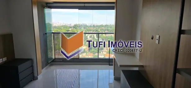 Apartamento com 1 Quarto para venda ou aluguel, 24m² no Santo Amaro, São Paulo