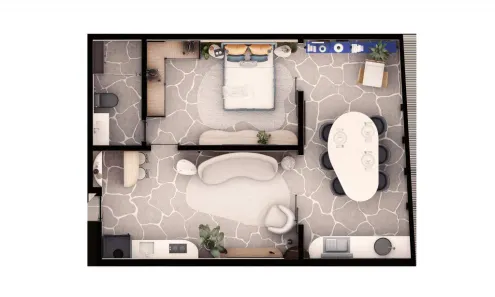 Apartamento com 1 Quarto à venda, 55m² no Consolação, São Paulo