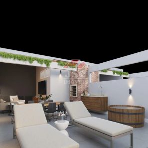 Cobertura com 2 Quartos à venda, 96m² no Jardim, Santo André