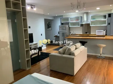 Flat com 1 Quarto para alugar, 51m² no Cerqueira César, São Paulo