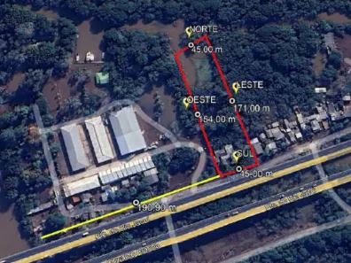 Lote/Terreno com 1 Quarto à venda, 7302m² no Arquipélago, Porto Alegre