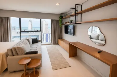 Apartamento com 1 Quarto para alugar, 30m² no Boa Viagem, Recife