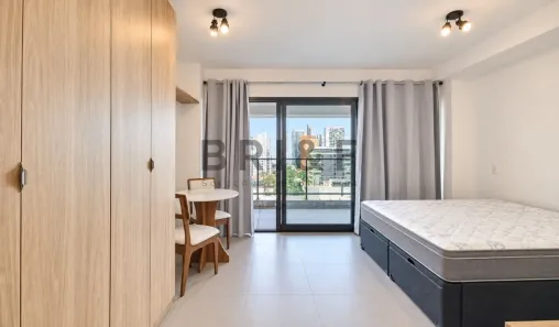Apartamento com 1 Quarto para alugar, 41m² no Brooklin Paulista, São Paulo