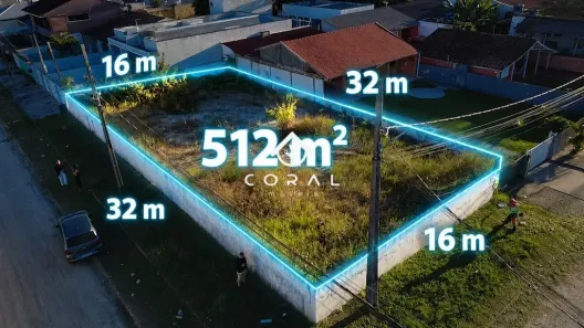Lote/Terreno à venda, 512m² no Leblon, Pontal do Paraná